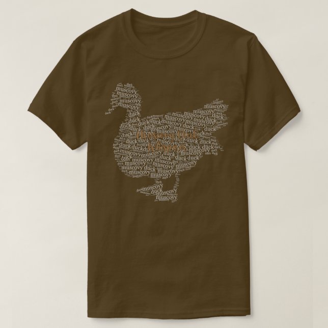 Camiseta Muscovy Duck Whisperer Funny Farmer Muscovy Duck (Diseño del anverso)