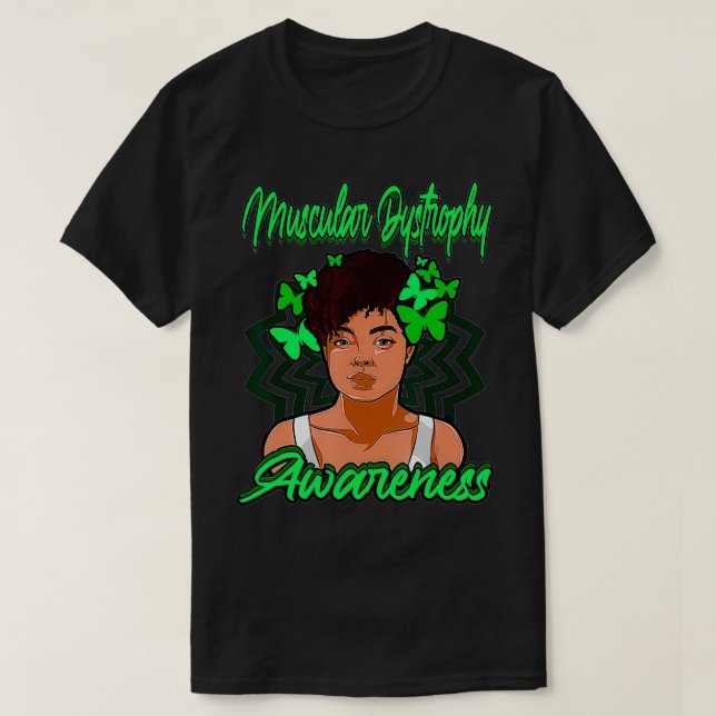 Camiseta Muscular Dystrophy Awareness Myotonic Related Niik (Diseño del anverso)