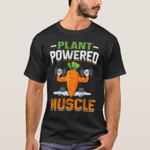 Camiseta Músculo alimentado por plantas - Vegetariano vegan