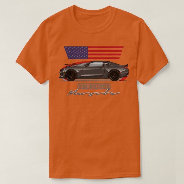 Camiseta Músculo americano1 (Diseño del anverso)