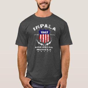 Camiseta Músculo americano 1962 del impala v3