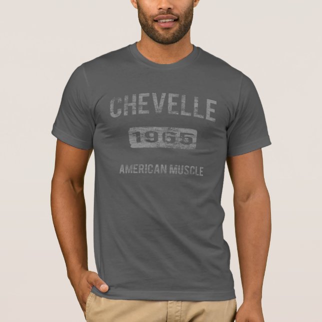 Camiseta Músculo americano 1965 de Chevelle v2 (Anverso)