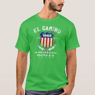 Camiseta Músculo americano 1969 del EL Camino v3