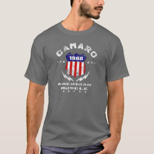 Camiseta Músculo americano 1988 de Camaro v3