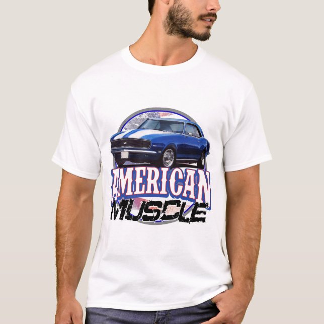 Camiseta Músculo americano Camaro (Anverso)