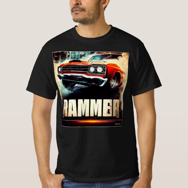 Camiseta MÚSCULO CAR HALLOWEEN [Rammer] 030 (Anverso)