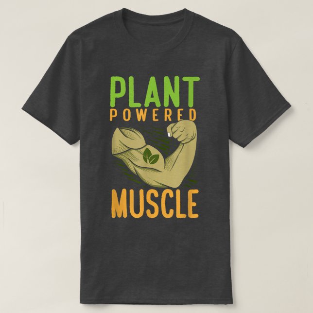 Camiseta Músculo con potencia vegetal Vegan Bodybuilder Veg (Diseño del anverso)
