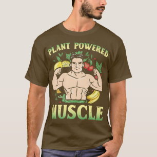 Camiseta Músculo con potencia vegetal Vegan Bodybuilder Veg