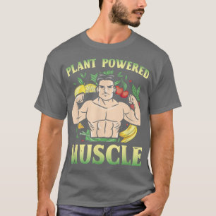 Camiseta Músculo con potencia vegetal Vegan Bodybuilder Veg