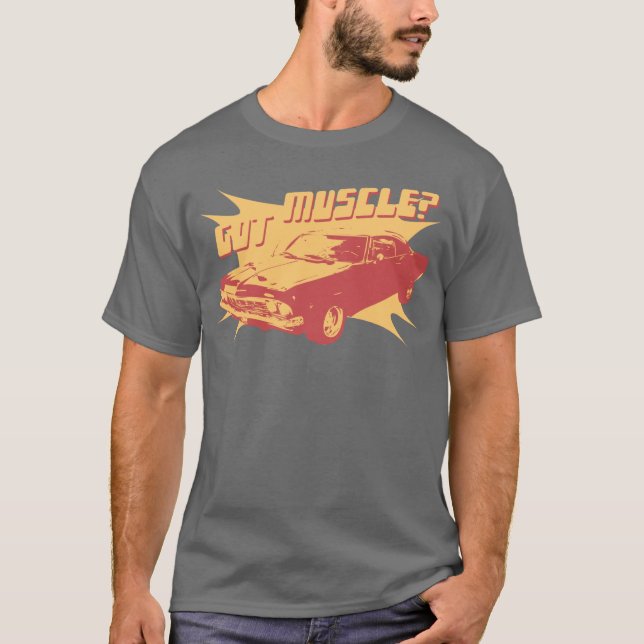 Camiseta ¿Músculo conseguido? (Anverso)