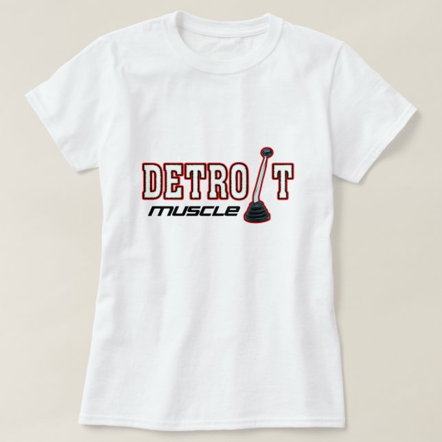 Camiseta Músculo de Detroit (Diseño del anverso)