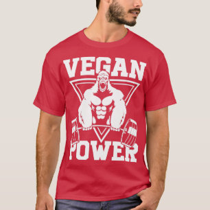 Camiseta Músculo de entrenamiento de energía vegan Gorila B