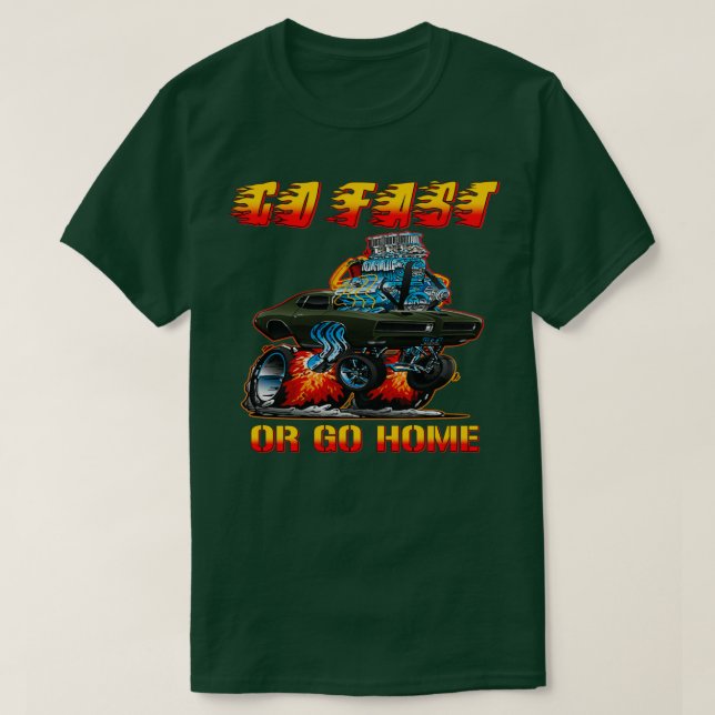 Camiseta Músculo de la carrera Super Sport Super Car Gasser (Diseño del anverso)