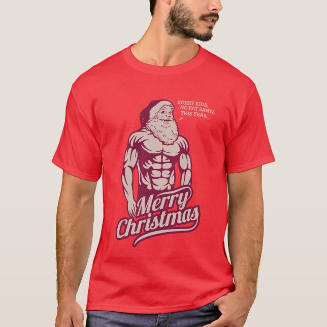 CAMISETA MÚSCULO DE SANTA DEL NAVIDAD (Anverso)