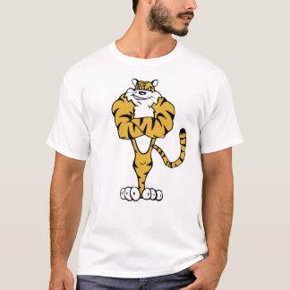 Camiseta Músculo del tigre (negro y oro)