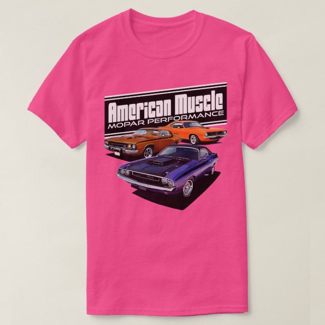 Camiseta músculo mopar americano (Diseño del anverso)