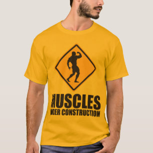 Camiseta Músculos en construcción