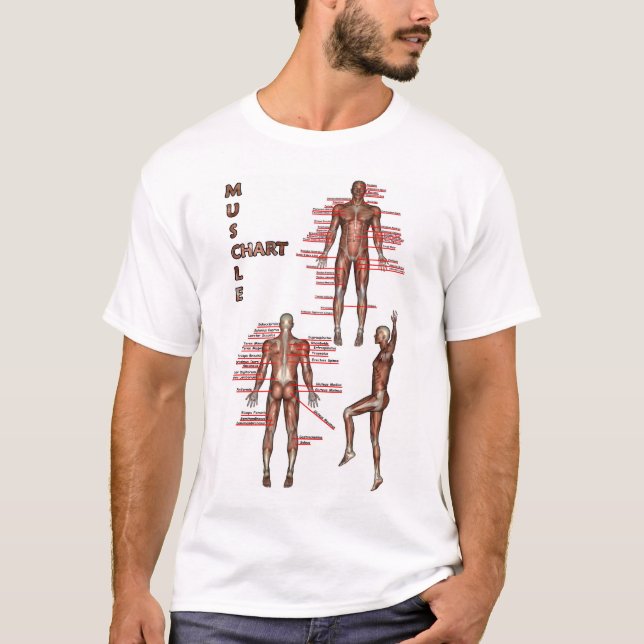 Camiseta Músculos y huesos (Anverso)