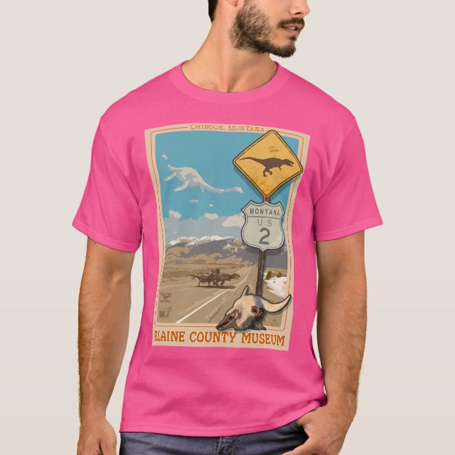 Camiseta Museo del Condado de Blaine (Anverso)