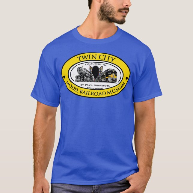 Camiseta Museo del ferrocarril modelo Twin City (Anverso)
