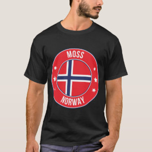 Camiseta Musgo, ciudad de Noruega