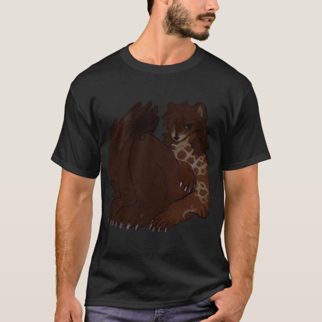 Camiseta Musgo de roble transparente (Anverso)