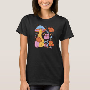 Camiseta Musgos Mágicos Coloridos De Micología Para Hippies