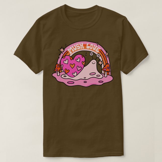 Camiseta Mush Love (Diseño del anverso)