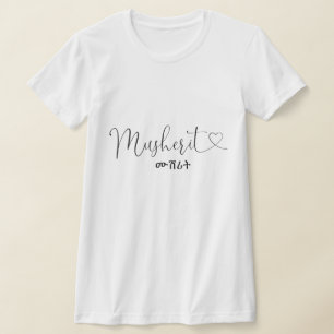 Camiseta Musherit (novia)