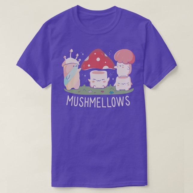 Camiseta Mushmellows Kawaii Hongi de Tobe Fonseca (Diseño del anverso)