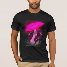 Camiseta Mushongo rosa brillante