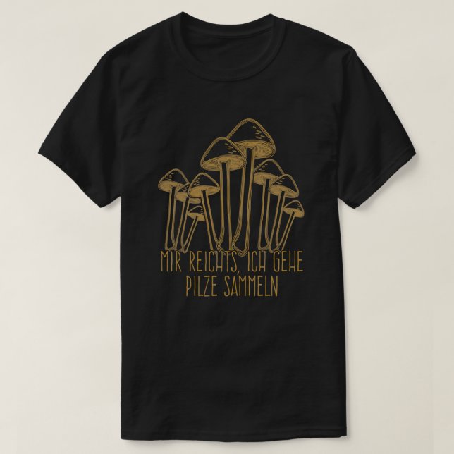 Camiseta Mushroom Collector Mushrooms (Diseño del anverso)