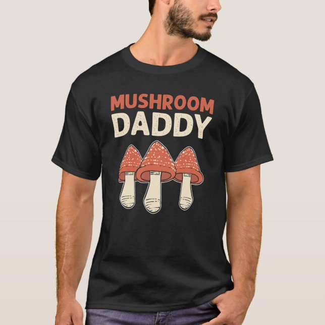 Camiseta Mushroom Daddy Morel Hunter Mushroom Collecting (Anverso)