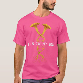 Camiseta Mushroom Dna Mycology Para Morels Shroom Hunter