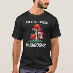 Camiseta Mushroom Guay Para Hombres Mujeres Morel Mushroom