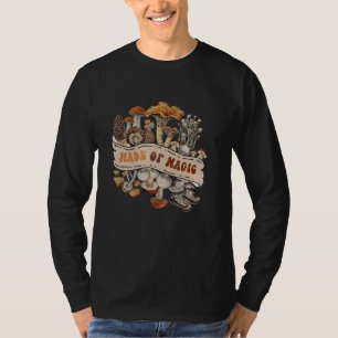 Camiseta Mushroom hecho de hongo mágico botánico