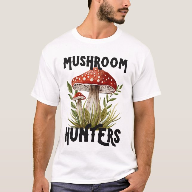 Camiseta Mushroom Hunters (Anverso)