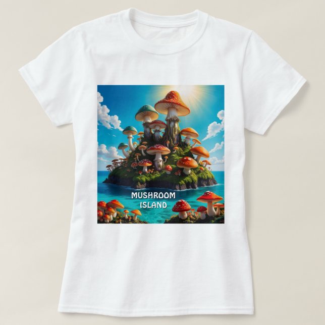 CAMISETA MUSHROOM ISALND T-SHIRT (Diseño del anverso)