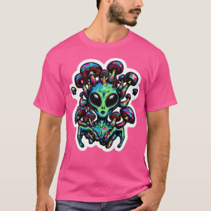 Camiseta Mushroom Jungle Alien