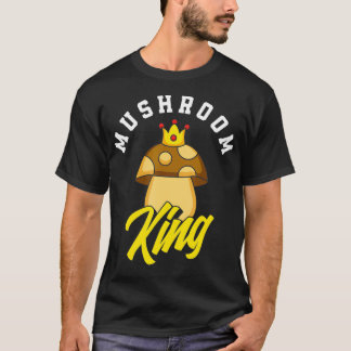 Camiseta Mushroom King Mushroom Hunter Fungi Foraging Graci