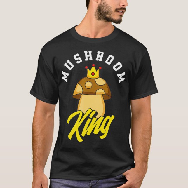 Camiseta Mushroom King Mushroom Hunter Fungi Foraging Graci (Anverso)
