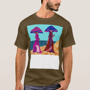 Camiseta Mushroom Ladys en la playa