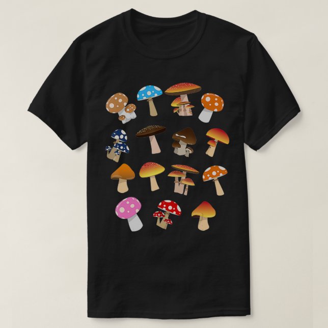 Camiseta Mushroom Lover Mycology Foraging Morel Hunting Shr (Diseño del anverso)
