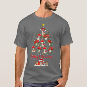 Camiseta Mushroom Lover Xmas coincidiendo con Santa Mushroo