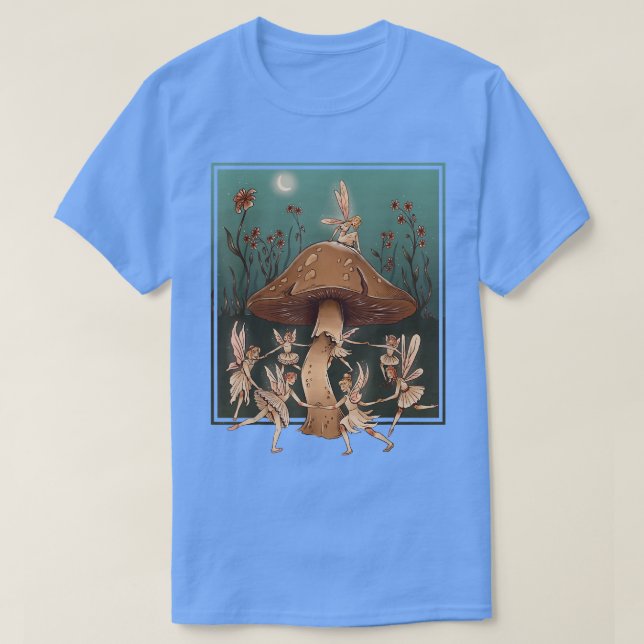 Camiseta Mushroom mágico de hadas (Diseño del anverso)