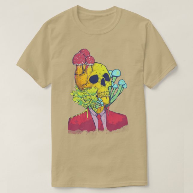 Camiseta Mushroom Man (Diseño del anverso)