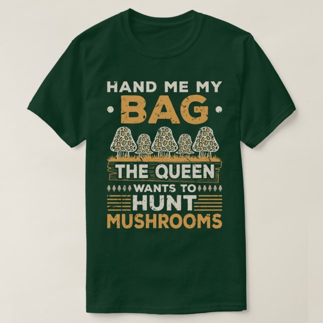 Camiseta Mushroom Morel Mushrooms (Diseño del anverso)