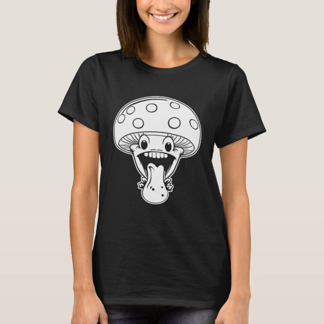 Camiseta Mushroom Mushrooming Fungi  Hunter Mycology Shroom (Anverso)