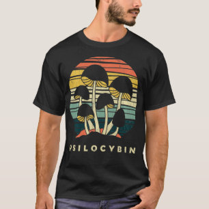 Camiseta Mushroom Mycology Fungi Mushrooms Psilocybin