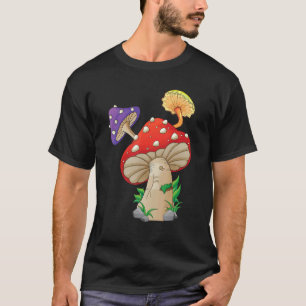 Camiseta Mushroom Mycology Shroom Hunter Fungi Cottagecore